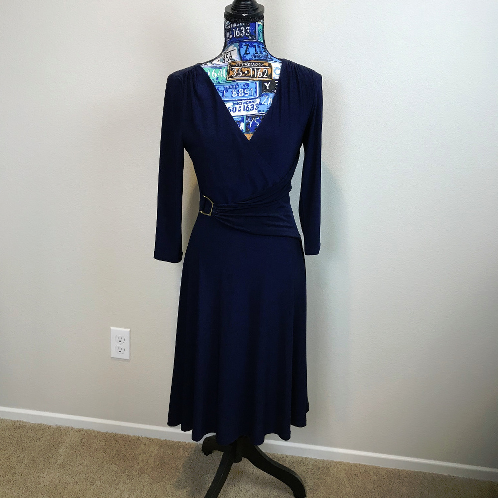 Lauren by Ralph Lauren Women' Wrap Dress Size 4